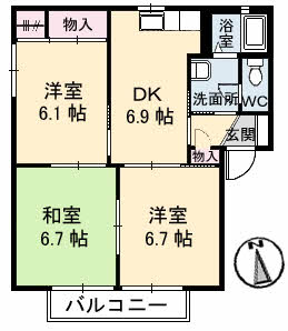 間取図