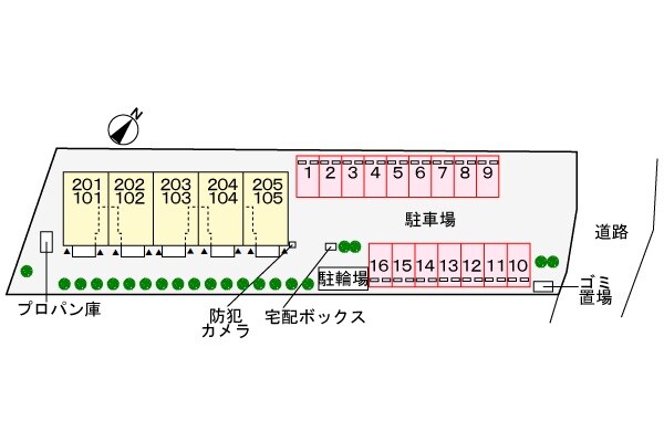 駐車場(駐車場)