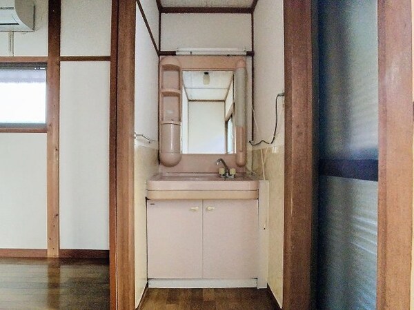 洗面・脱衣所(2025年1月撮影)