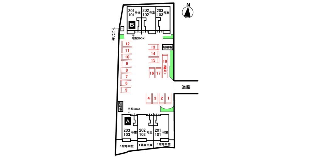 物件外観写真3　(駐車場)