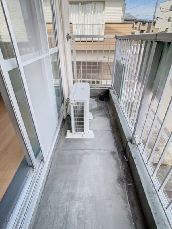 バルコニー(2025年3月撮影)
