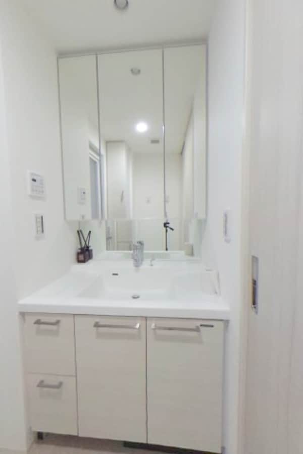 洗面・脱衣所(2021年2月撮影)