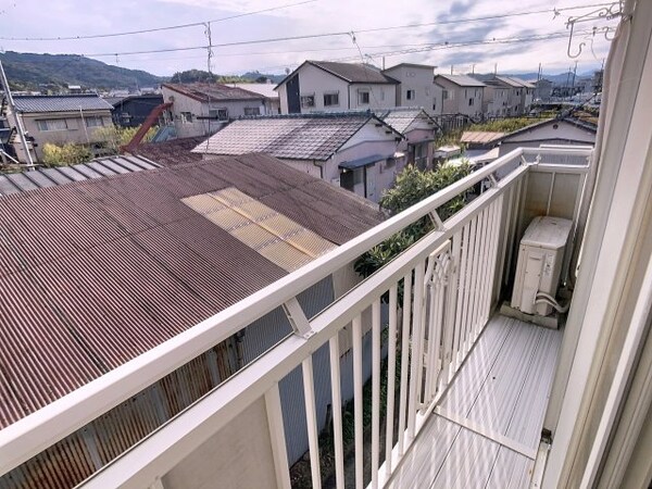 バルコニー(2025年10月撮影)