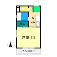 シティハウス比島の間取図