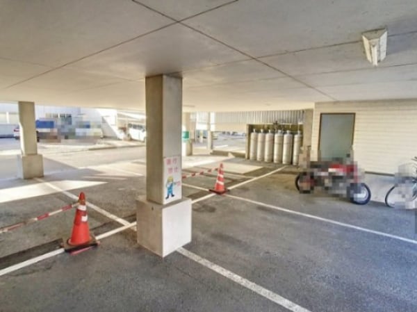 駐車場(2025年1月撮影)