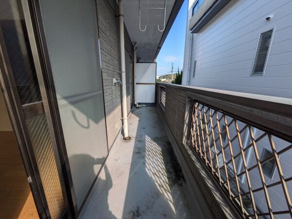 バルコニー(2024年12月撮影)