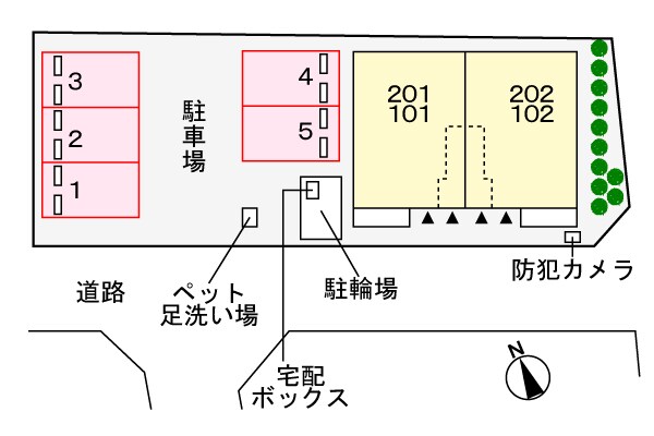 駐車場(駐車場)