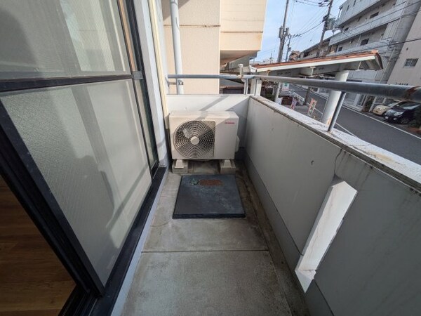バルコニー(2024年12月撮影)