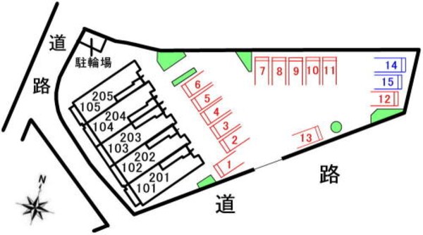 駐車場(駐車場)