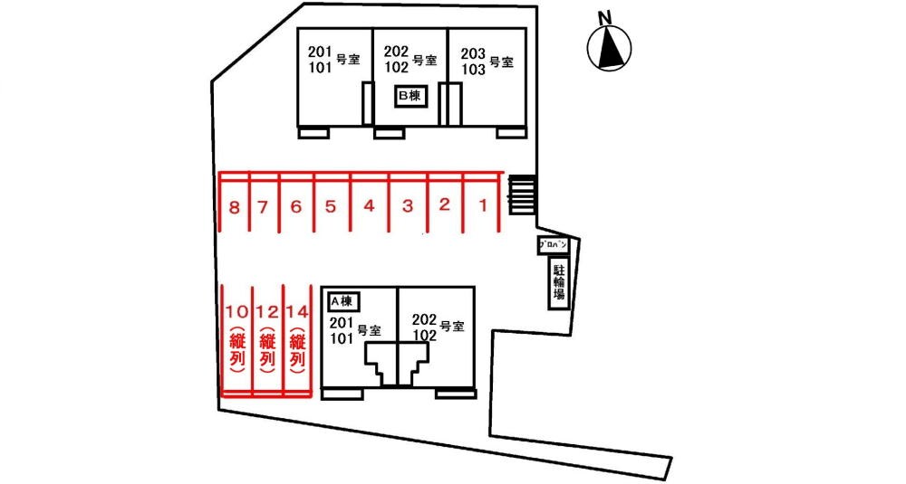 物件外観写真2　(駐車場)