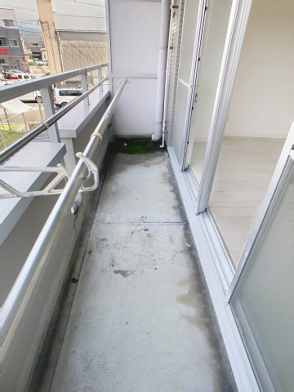 バルコニー(2025年8月撮影)