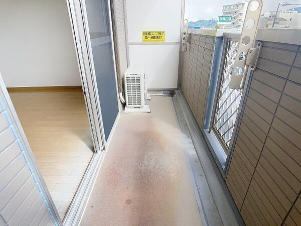 バルコニー(2025年9月撮影)