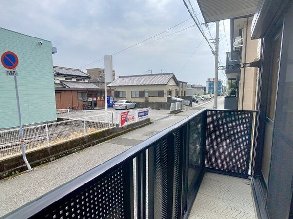 バルコニー(2025年8月撮影)