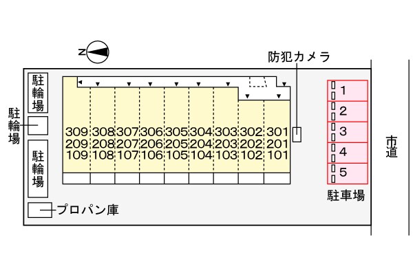 駐車場(駐車場)
