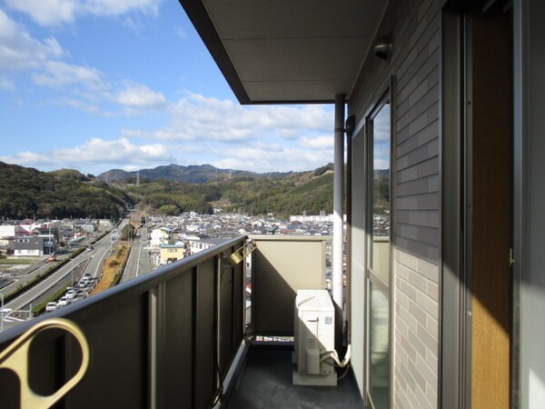 バルコニー(2019年1月撮影)
