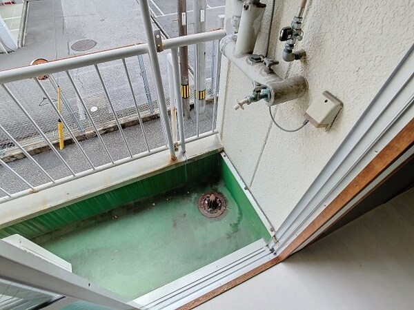 バルコニー(2025年2月撮影)