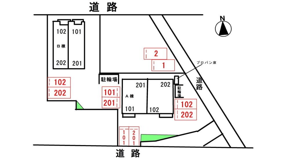 物件外観写真2　(駐車場)