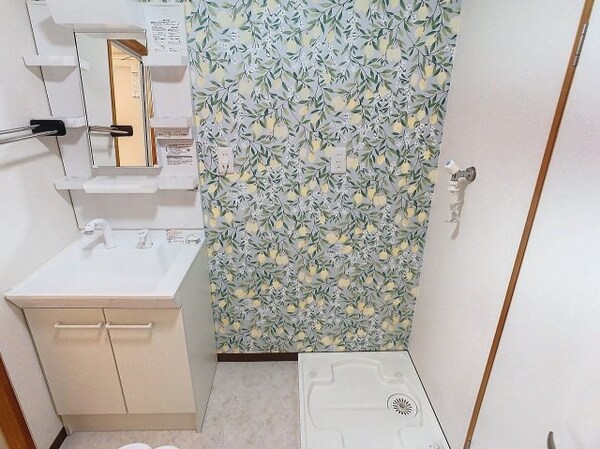 洗面・脱衣所(2024年11月撮影)