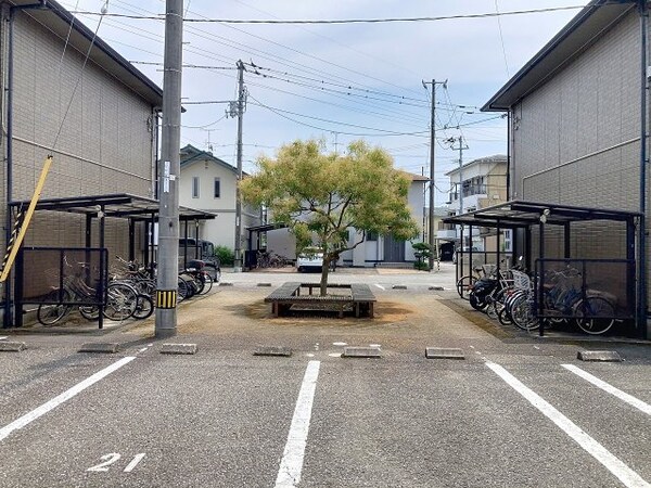 駐車場(2025年7月撮影)