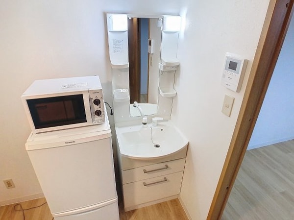 洗面・脱衣所(2024年7月撮影※現況を優先致します。)