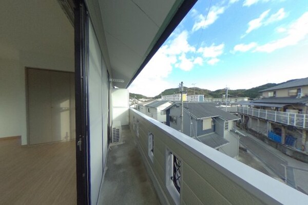 バルコニー(2021年12月撮影)
