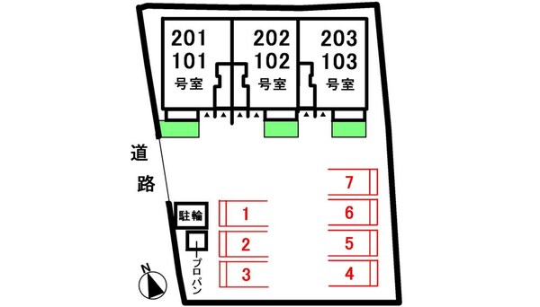 駐車場(駐車場)