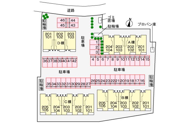 駐車場(駐車場)