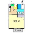 龍馬ハイツ B棟の間取図