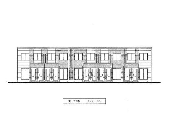 （仮）土佐山田町新築アパートAの物件外観写真