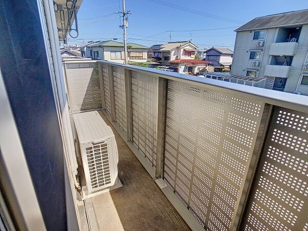 バルコニー(2024年8月撮影)