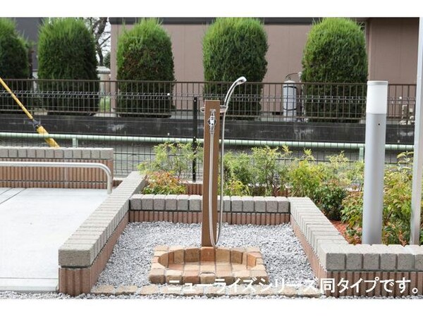 建物設備(ワンちゃんの足洗い場)