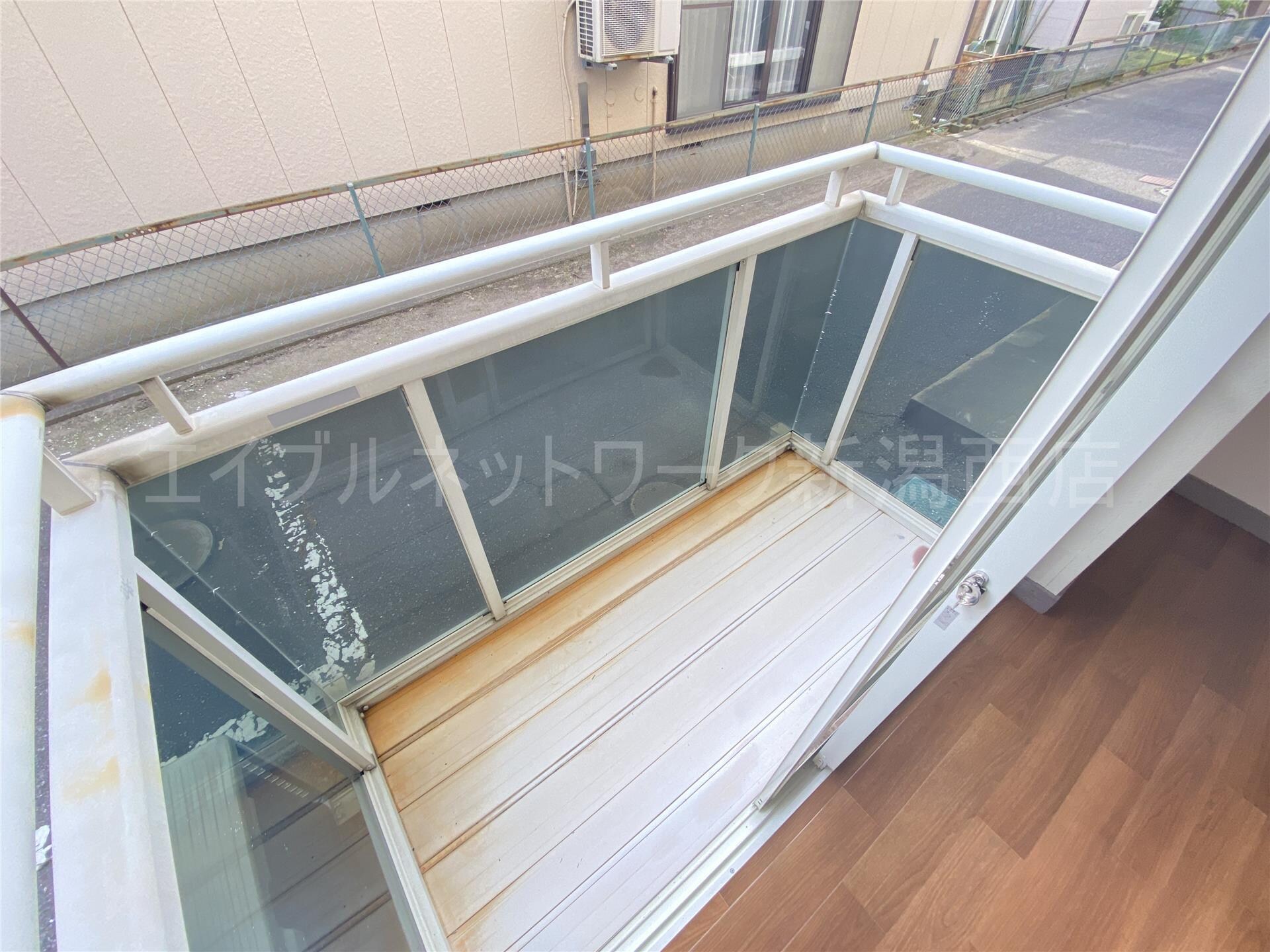 レジデンス・ナカジマのベランダ・バルコニー・庭