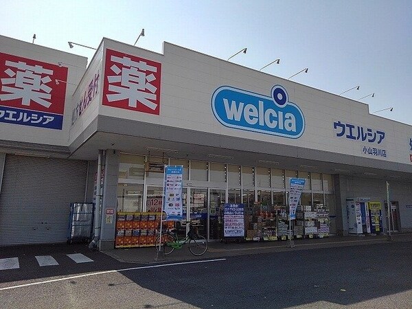 周辺環境(ウエルシア小山羽川店まで400m)