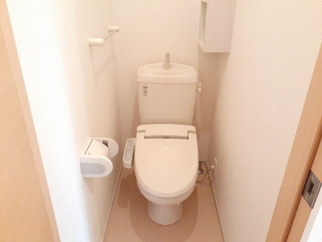 物件内観写真13　(落ち着いた色調のトイレです)