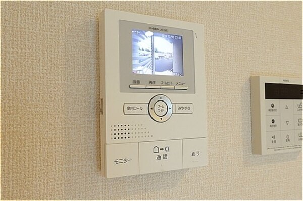 録画機能付きカラーモニターインターホン