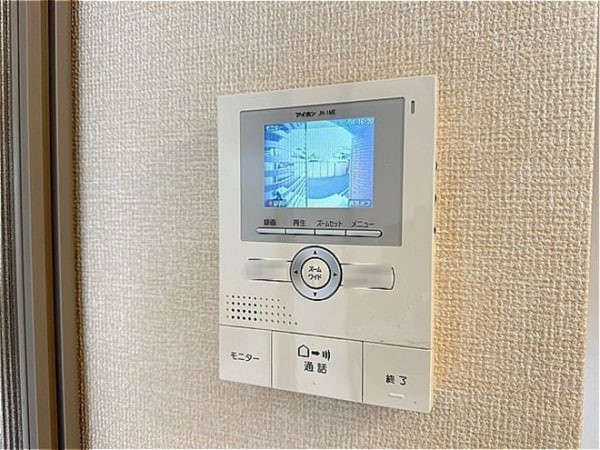 録画機能付きカラーモニターインターホン