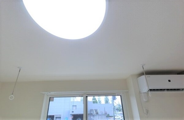 建物設備(リビング 室内物干し)