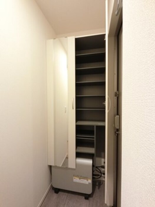 物件内観写真14　(鏡付きシューズボックス)