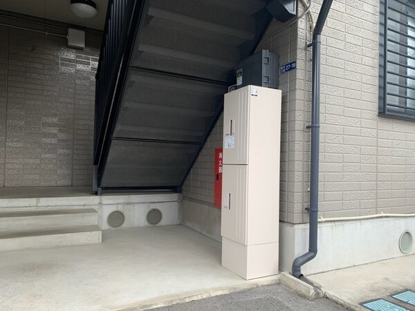 建物設備(宅配ボックス設置しました)