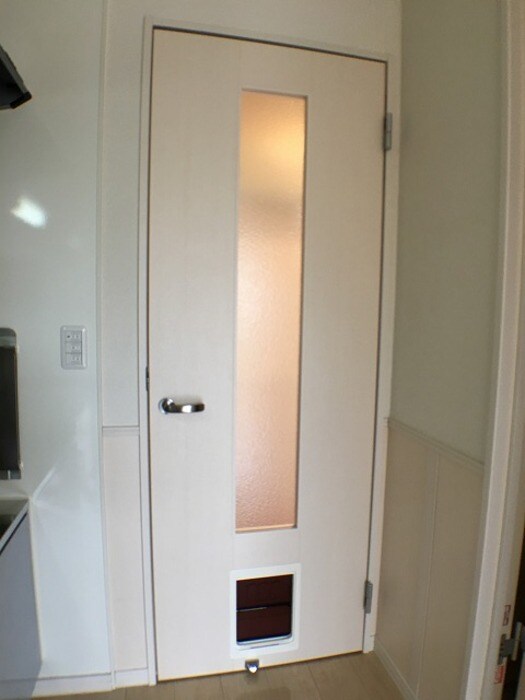 物件内観写真19　(ペット出入り口付きドア)