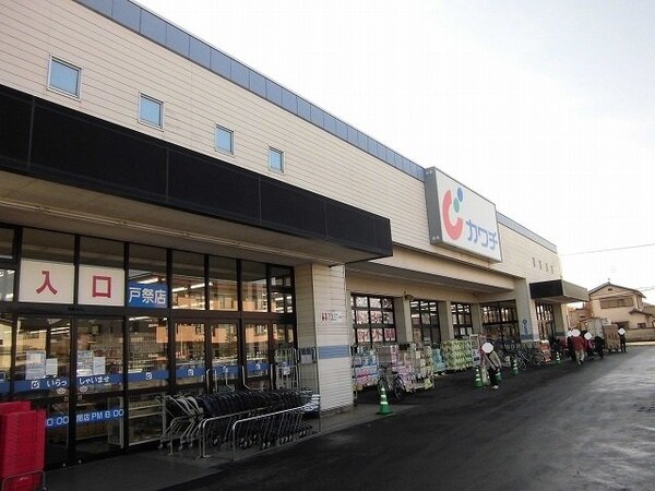 周辺環境(カワチ薬品戸祭店まで1200m)