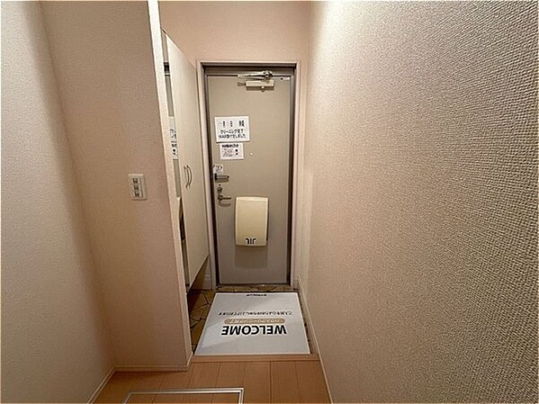 収納(鏡付きシューズボックス（床下収納有り）)