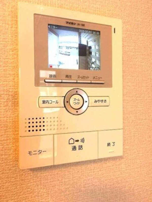 建物設備(録画機能付カラーモニターインターホン)