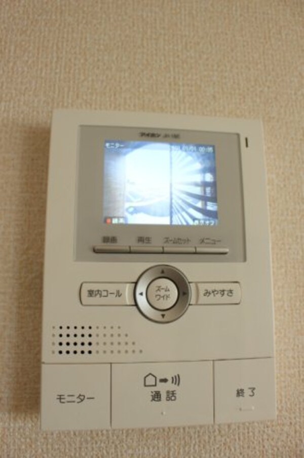 セキュリティ(録画機能付カラーモニターインターホン)