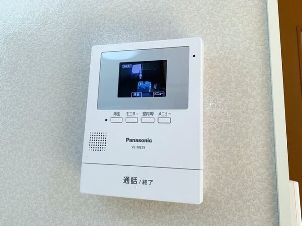 録画機能付きカラーモニターインターホン