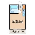 MハイツPARTⅠの間取図