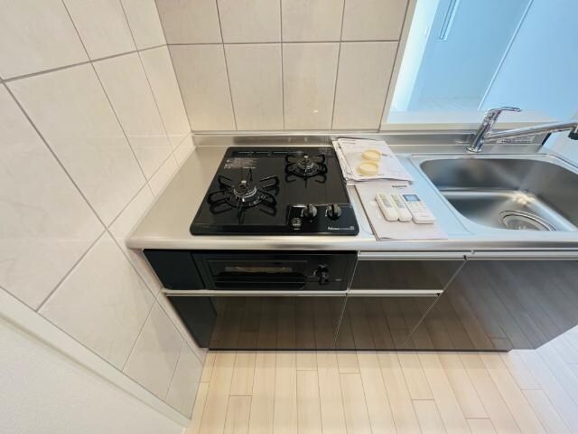 物件内観写真15　(2口コンロ、グリル（イメージ）)