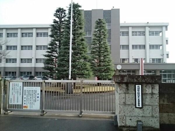 周辺環境(茨城県立結城第二高等学校まで350m)