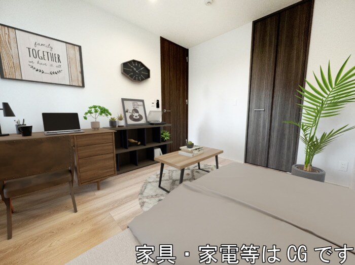 物件内観写真12　(洋室（※家具・家電等はCGです）)