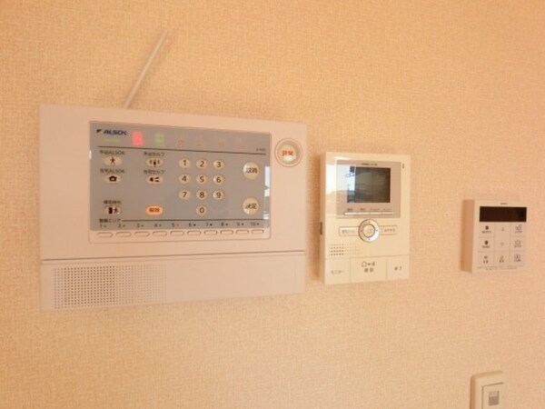 ＡＬＳＯＫと録画機能付カラーモニターインターホン